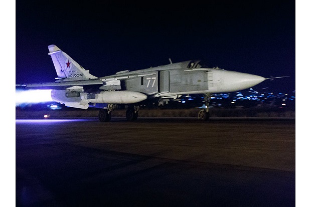 Hari Ke-3 Penarikan Pasukan, Jet Bomber Su-24M Rusia Tinggalkan Suriah