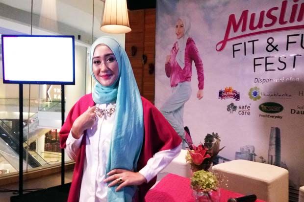 Tips Wanita Hijab Tampil Menarik saat Olahraga Ala Dian Pelangi