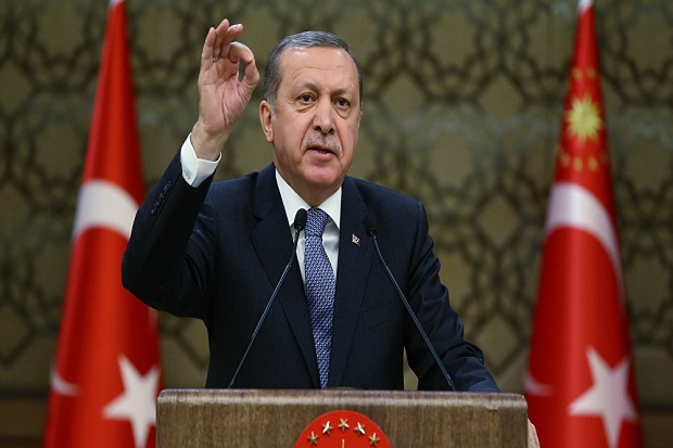 Erdogan Sebut Demokrasi Tak Bernilai,Tangan Besi untuk Kurdi