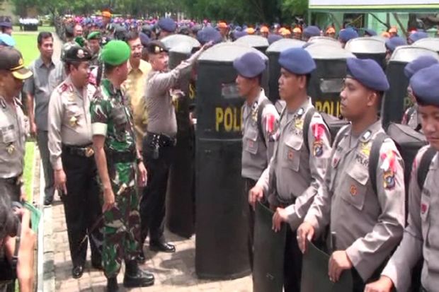 Resmikan Waduk Nipah, Jokowi Dijaga 820 Personel Polri