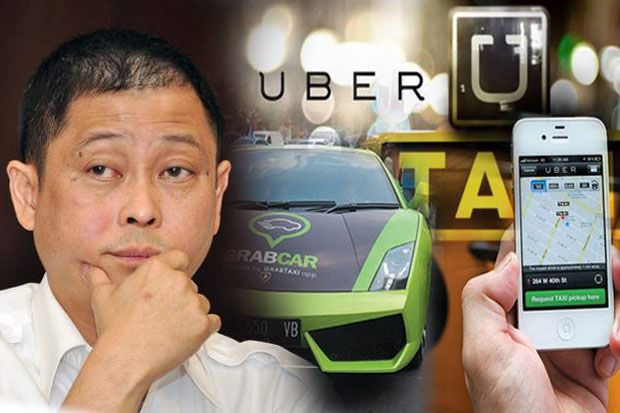 Tak Ikut Aturan, Menhub Jonan Sebut Grabcar-Uber Ilegal