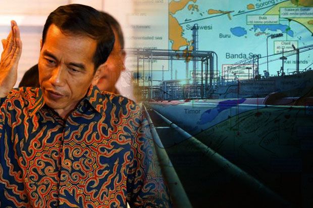 Jokowi Akhirnya Putuskan Kilang Blok Masela Dibangun di Darat