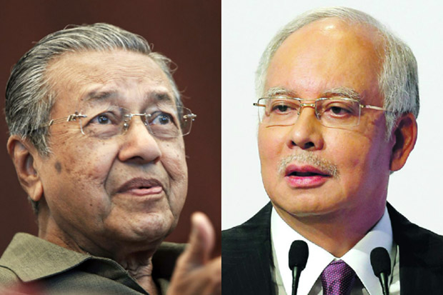 Mahathir Gugat PM Najib dengan Tuduhan Korupsi