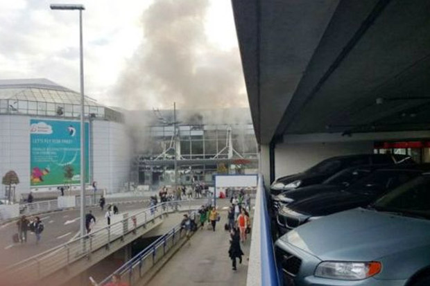 Satu Pelaku Bom Bandara Brussels Masih Buron