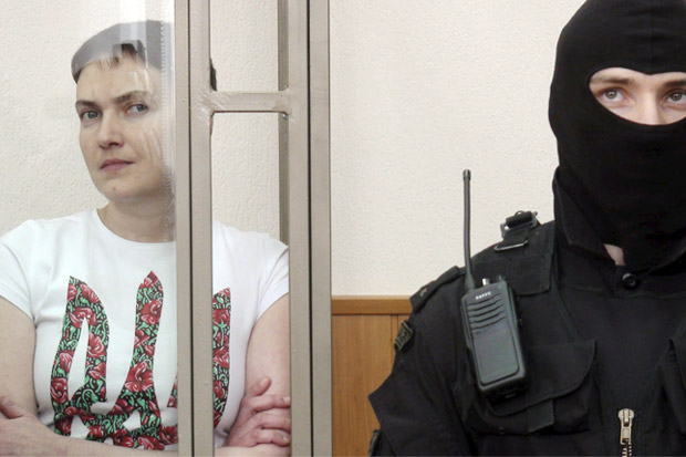 Pengadilan Rusia Hukum Pilot Perempuan Ukraina 22 Tahun Penjara