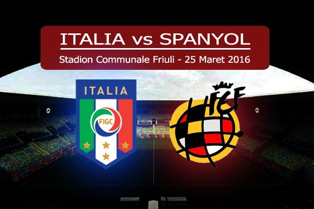 Susunan Pemain Italia vs Spanyol: 3-4-3 Lawan 4-3-3