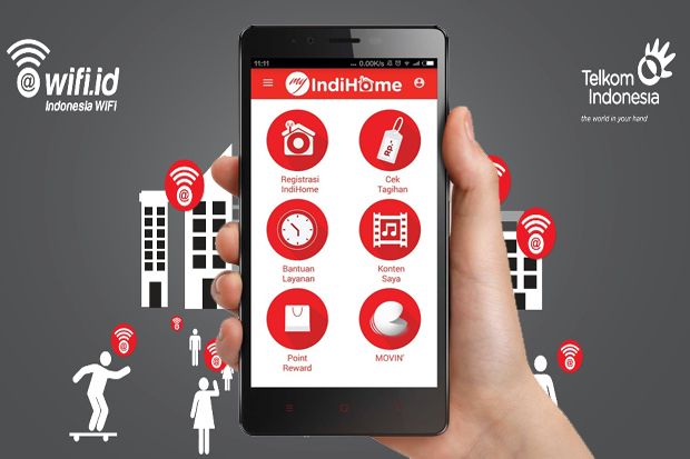 Telkom Hadirkan Aplikasi My IndiHome di Android