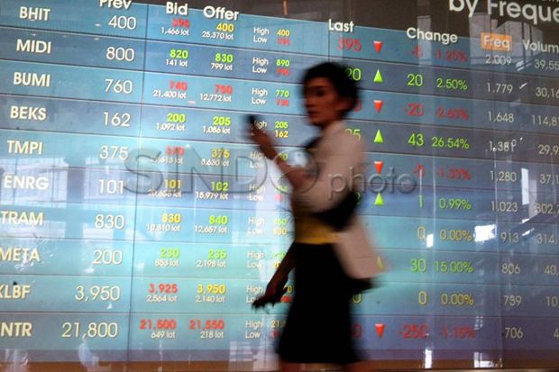 Rata-rata Transaksi Harian Bursa Efek Indonesia Naik 8,32%
