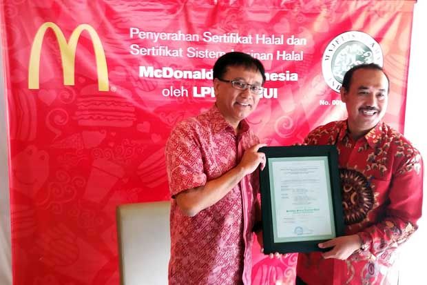 Sukses Pertahankan Kualitas, McDonalds Indonesia Raih SJH MUI
