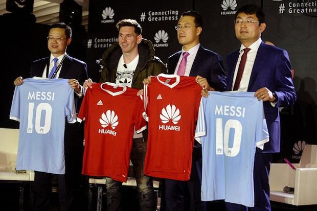 Huawei Tunjuk Messi Jadi Brand Ambassador Global
