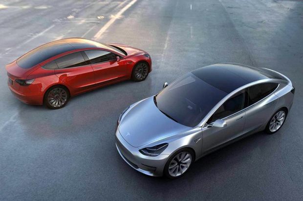 Meluncur Tahun Depan, Pre-Order Tesla Model 3 Tembus 275.000 Unit