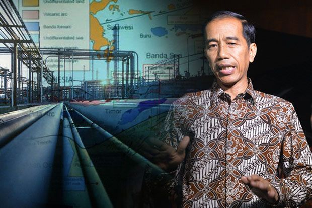 Jokowi Pakai Intelijen Putuskan Kilang Darat Blok Masela