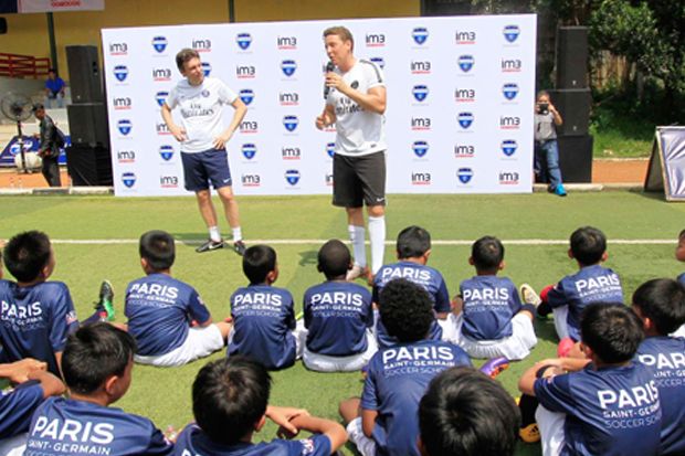 PSG Bagi Ilmu ke Pesepak Bola Belia Indonesia