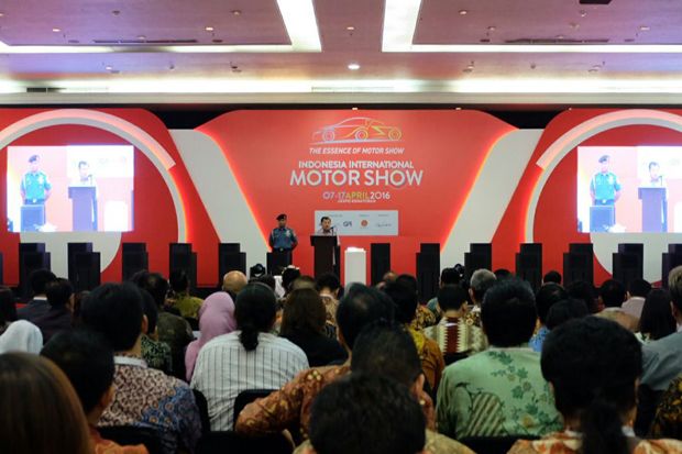 IIMS 2016 Resmi Dibuka, JK Berharap Industri Automotif Tumbuh