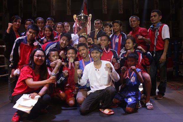 Jabar Juara Umum Liga Nasional Muaythai 2016