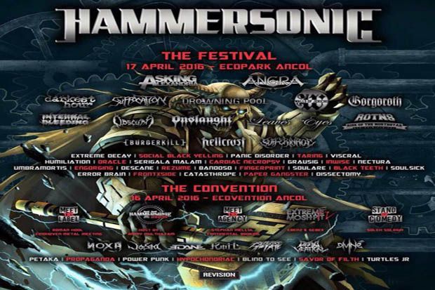 Usung Soul of Steel, Hammersonic Siap Gemuruhkan Jakarta