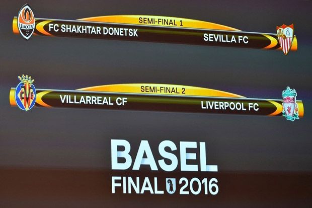 Pengundian Semifinal Liga Europa; Liverpool Jumpa Villarreal