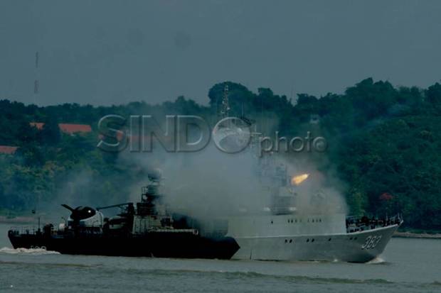 Kapal Patroli KKP Tangkap Enam Kapal Vietnam di Perairan Anambas