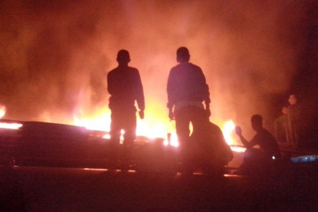 Penyebab Kebakaran Pabrik Keluarga Jokowi
