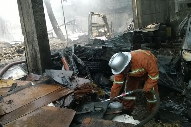 Pabrik Mebel Keluarga Jokowi Terbakar, Kerugian Capai Miliaran