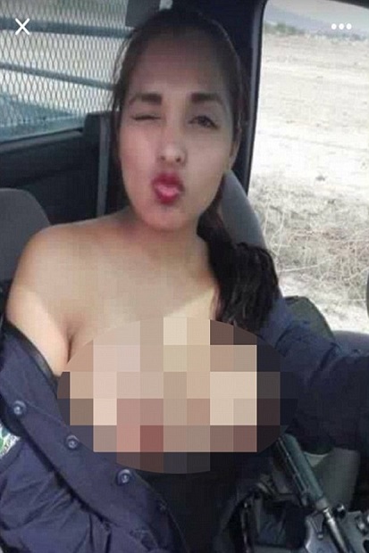 Polwan Cantik Meksiko yang Selfie Topless Ditawari Jadi Model