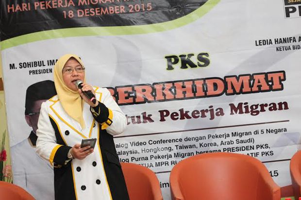 Di Milad PKS, Sohibul Sebut Ledia Hanifa Wakil Ketua DPR