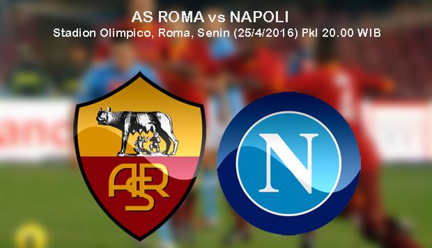 Preview Roma vs Napoli : Kunjungan ke Markas Serigala