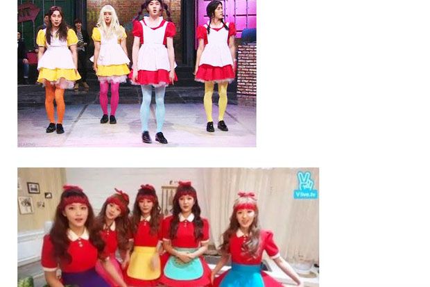 Red Velvet asli akan Satu Panggung dengan Red Velvet jadi-jadian?