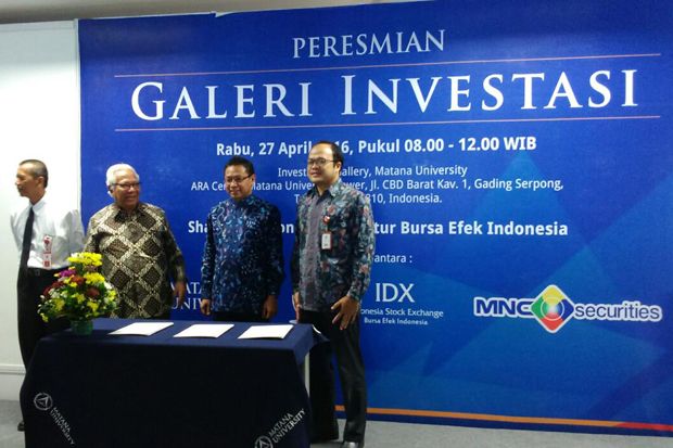 MNC Securities Resmikan Galeri Investasi di Universitas Matana