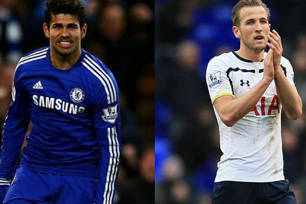 Starting XI: Tottenham Berharap Kane, Chelsea Andalkan Costa