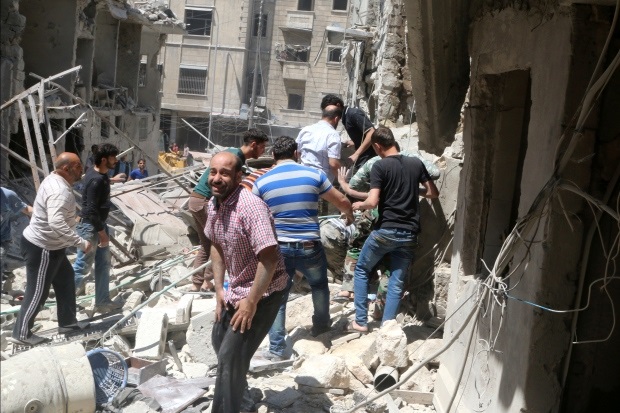 Aleppo Luluh Lantak Diklaim Kemenangan Assad, AS Tersinggung