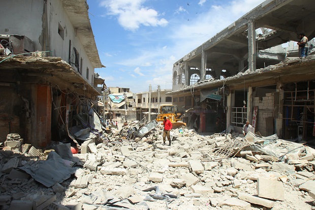 Serangan Udara di Idlib Tewaskan Belasan Orang
