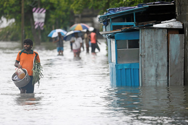 Banjir Bandang dan Tanah Longsor Landa Sri Lanka, 130 Ribu Mengungsi