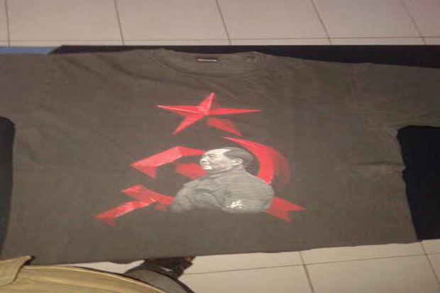 Kaos Bergambar Logo PKI Ditemukan di Luwu