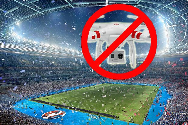 Selama Piala Eropa 2016 Langit Prancis Haram Buat Drone