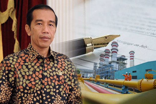 Jokowi Teken Perpres Penetapan Harga Gas Bumi