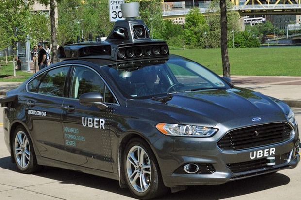 Uber Mulai Uji Coba Mobil Otonom