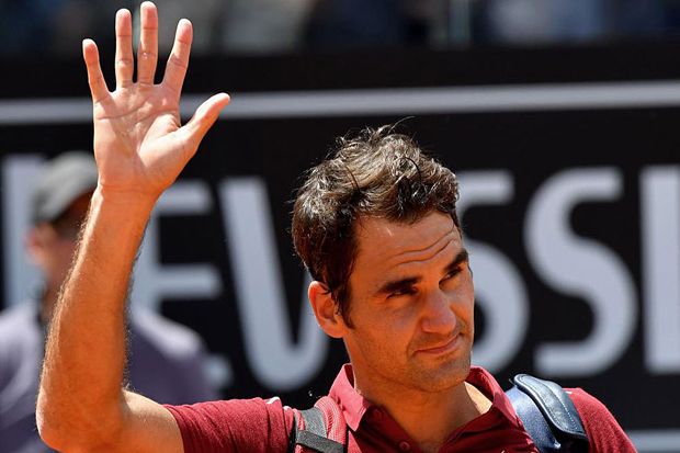 Akibat Cedera Punggung, Roger Federer Batal Ikut Prancis Terbuka