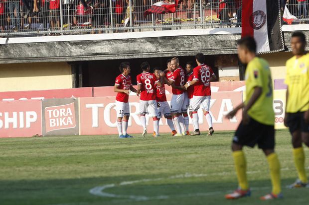 Bali United Tundukkan Semen Padang, PSM Atasi Barito Putera