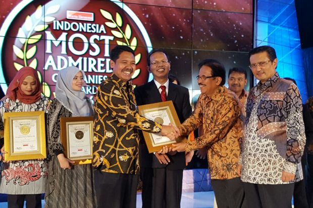 Pertamina Raih Predikat Most Admired Company 2016