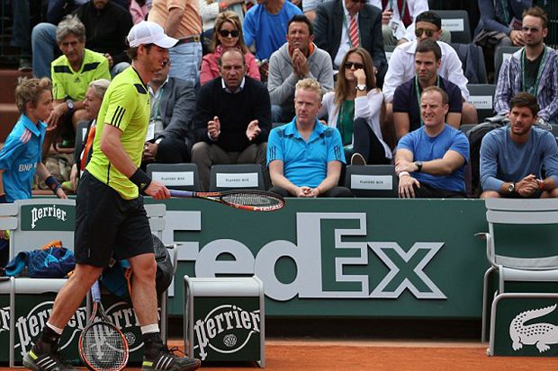 Merasa Disudutkan, Andy Murray Serang Balik Amelie Mauresmo