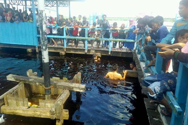 Warga Heboh, Pemuda Tenggelam di Pelabuhan Kereng Bangkirai