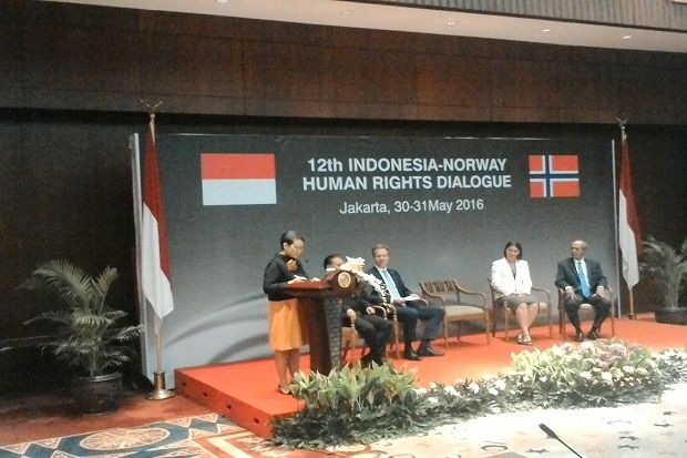 Indonesia dan Norwegia Diskusi soal HAM setelah Mati Suri 5 Tahun