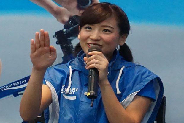 Sampai di Pasuruan, Haruka JKT48 Dorong Anak Muda Gemar Bersepeda