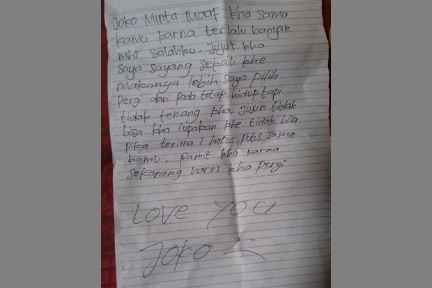 Sebelum Gantung Diri, Gadis Desa di Luwu Tulis Dua Surat Ini