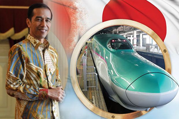 Jokowi Jadi Penentu Jepang Garap Kereta Cepat Jakarta-Surabaya