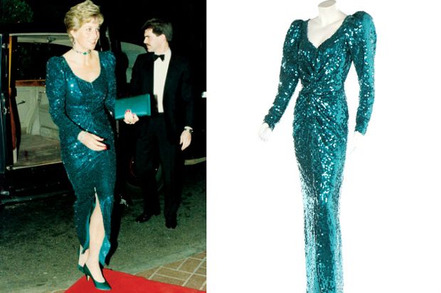Gaun Favorit Putri Diana Akan Dilelang Rp1 Triliun