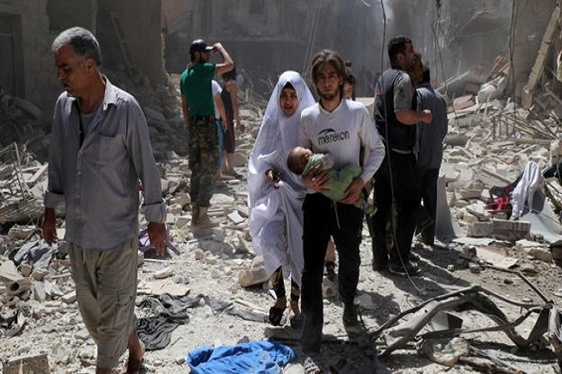 Rusia: Abaikan Ramadan, Teroris Serang Aleppo