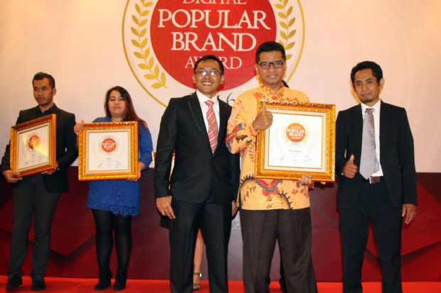 BNI Syariah Raih Penghargaan Digital Popular Brand 2016