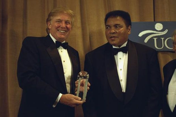 Obama Absen, Trump Datang ke Penghormatan Terakhir Muhammad Ali